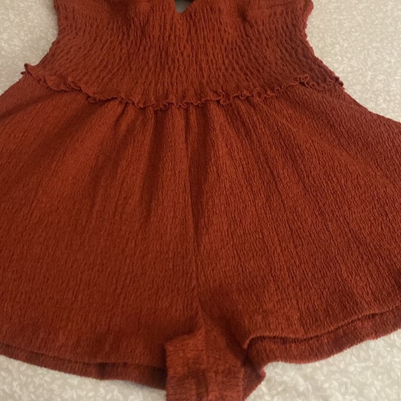 NWT 🌟 Free People Dolce Romper chest nut color - Picture 4 of 9